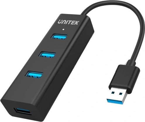 Unitek USB-Hub Mit 4 USB 3.0 Schnittstellen Und USB-A Anschluss