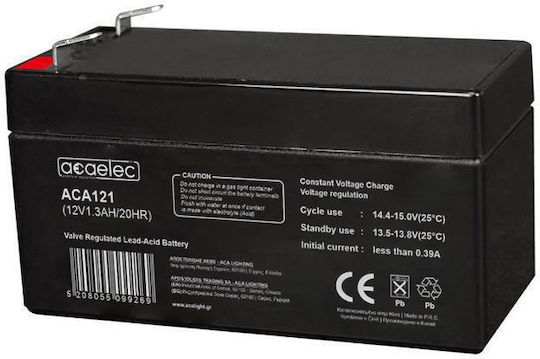 Aca Μπαταρία Φωτοβολταϊκών AGM Κλειστού Τύπου 12V 20Ah C20 (ACA12100)