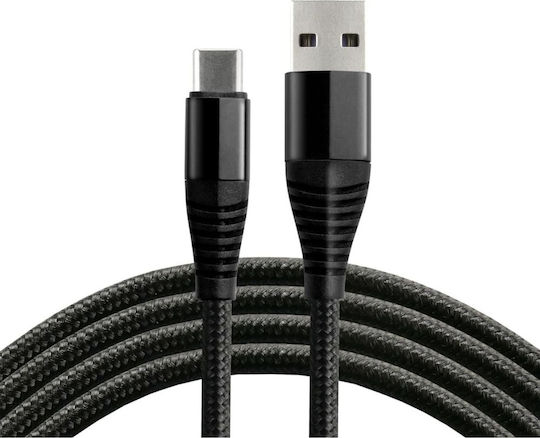 everActive USB 2.0 Cable USB-C male - USB-A Μαύρο 1m CBB-1CHB