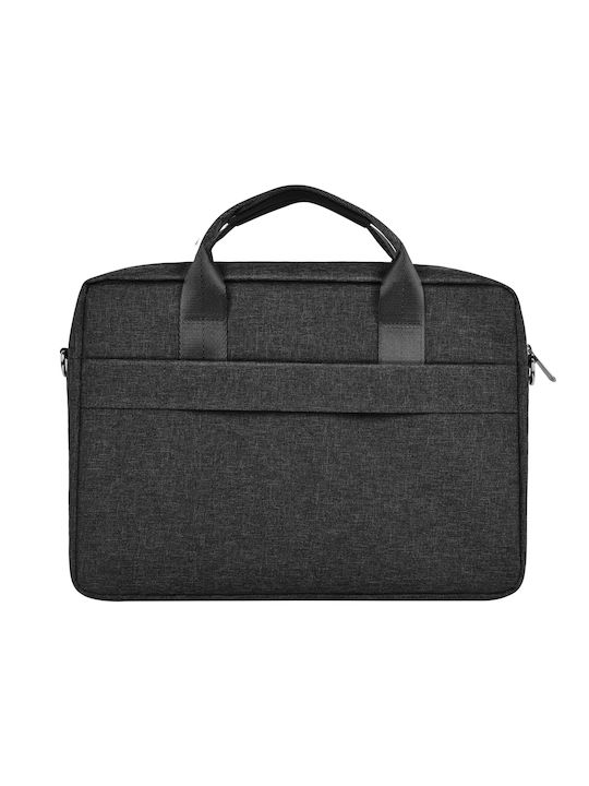 Wiwu Minimalist Pro Αδιάβροχη Τσάντα Ώμου / Χειρός για Laptop 14" σε Μαύρο χρώμα