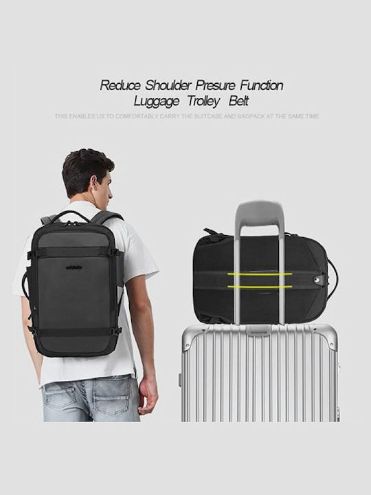 Arctic Hunter B00188 Backpack for Laptop 15.6" with USB Port in Gray Color