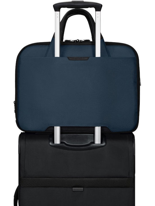 Samsonite Pro-DLX 6 Waterproof Shoulder / Handheld Laptop Bag 17.3" with USB Port in Blue Color