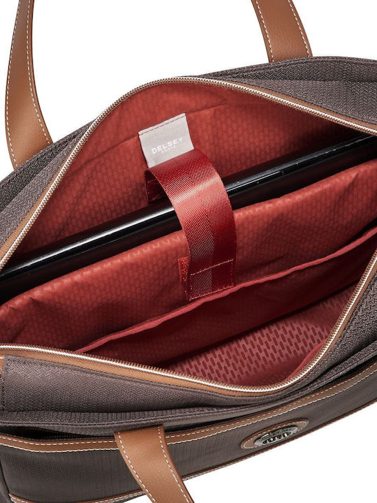 Delsey Chatelet Air 2.0 Τσάντα Ώμου / Χειρός για Laptop 15" Brown