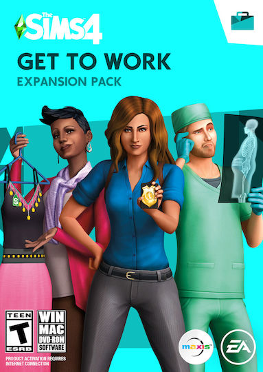The Sims 4 Get To Work (Key) PC Game