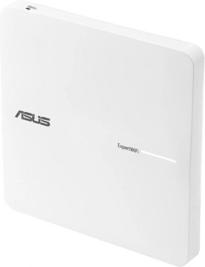 Asus ExpertWiFi EBA63 Zugangspunkt mit Mesh Wi-Fi 6 Dualband (2,4 & 5 GHz) Einzelner Bausatz