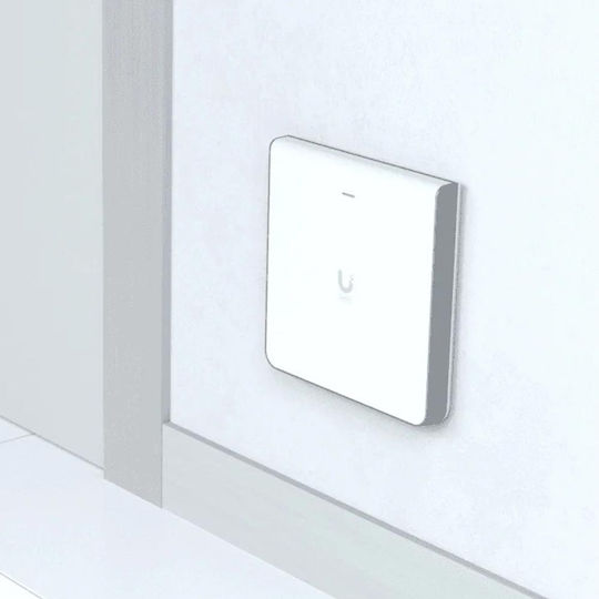 Ubiquiti UniFi6 Enterprise In-Wall Access Point Wi‑Fi 6E Tri Band (2.4 & 5 & 6GHz) White