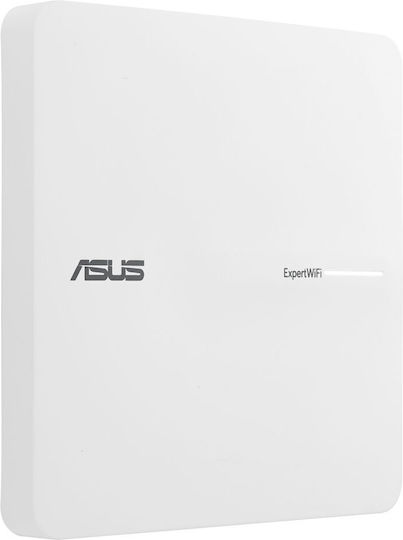 Asus ExpertWiFi EBA63 Zugangspunkt mit Mesh Wi-Fi 6 Dualband (2,4 & 5 GHz) Einzelner Bausatz