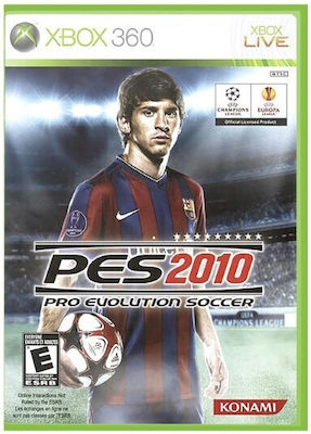 Pro-evolution Soccer 2010 XBOX 360 Game (Used)