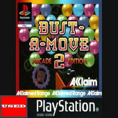 Bust A Move 2 Arcade Edition Playstation PS1 Game (Used)