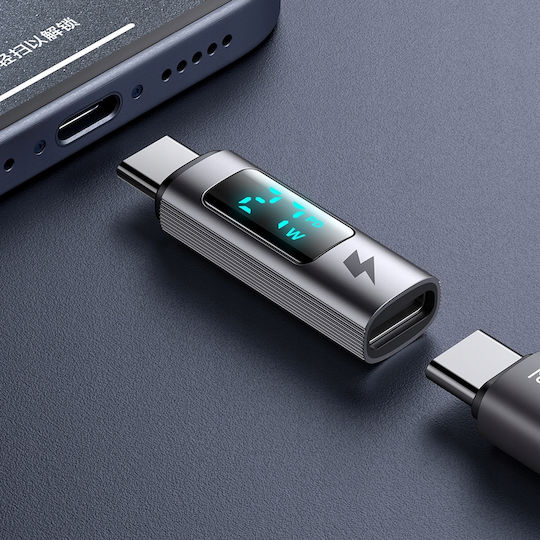 Mcdodo Μετατροπέας USB-C male σε USB-C female Πορτοκαλί 1τμχ OT-6090