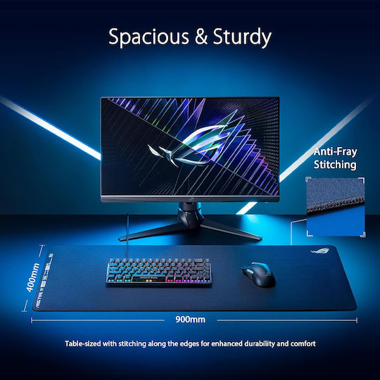 Asus ROG Hone Ace XXL Mouse Pad XXL (900mm) Μαύρο 90MP03G0-BPUA00