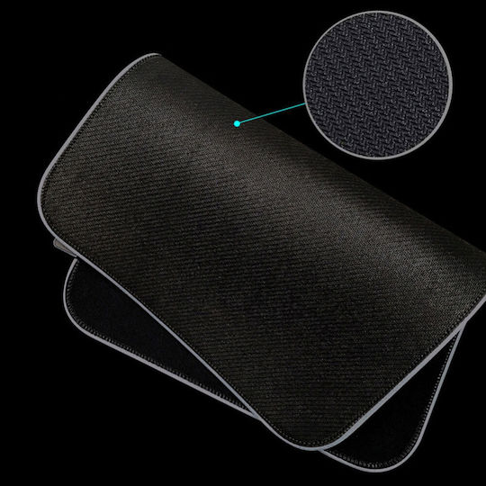 Weibo K7 Gaming Mouse Pad (300mm) με RGB Φωτισμό Μαύρο 365355