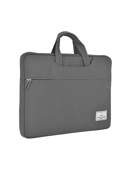 Wiwu Τσάντα Ώμου / Χειρός για Laptop 15.6" σε Γκρι χρώμα 45343