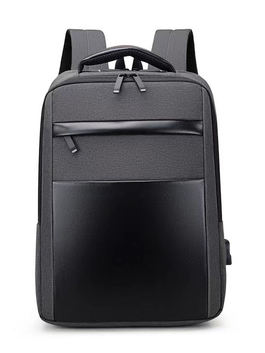BP-12 Чанта Раница 15.6" Сива