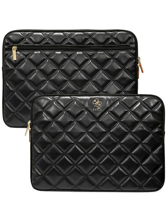 Guess Quilted 4G Θήκη για Laptop 16" σε Μαύρο χρώμα