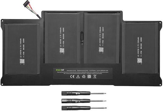 Green Cell Kompatible Batterie für Apfel MacBook Air Acer Aspire V5-431 V5-471 V5-531 V5-571 mit 6200mAh
