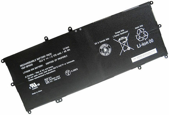 CoreParts Συμβατή Μπαταρία για Sony Vaio SVF14N16CW, SVF14N26CW, SVF15N13CW, SVF15N18PW, VAIO Fit 14A, VAIO Fit 15 με 3150mAh