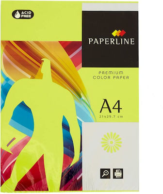 Paperline Premium Color Paper Χαρτί Εκτύπωσης A4 75gr/m² 500 φύλλα Πράσινο