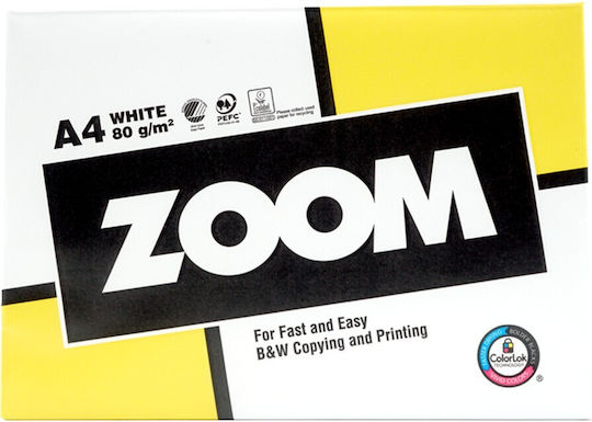 Zoom Printing Paper A4 80gr/m² 500 sheets