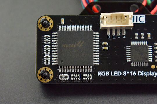 DFRobot Gravity: I2C 8x16 RGB LED Matrix Panel DFR0522