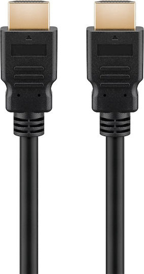 Goobay HDMI 1.4 High Speed 1080p 120Hz Cable HDMI male - HDMI male 3m Μαύρο