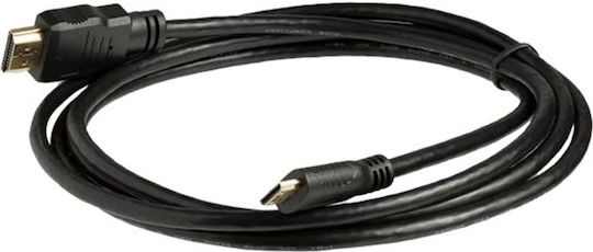 StarTech HDMI 1.4 Hochgeschwindigkeits 1080p 120Hz Kabel HDMI-Stecker - Mini-HDMI-Stecker 2m Schwarz