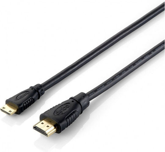 Equip Cable HDMI male - HDMI male 5m Μαύρο