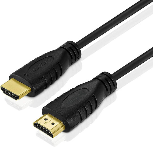 Techly HDMI 2.0 Premium High Speed 4K 60Hz HDR Cable HDMI Male - HDMI Male 6m Black