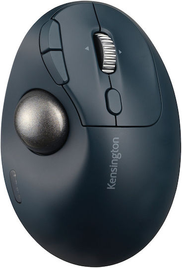 Kensington Pro Fit Ergo Tb550 Wireless Ergonomic Bluetooth Mouse with Trackball Gray
