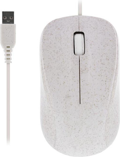 T'nB Mueco Eco Friendly Verkabelt Maus Gray
