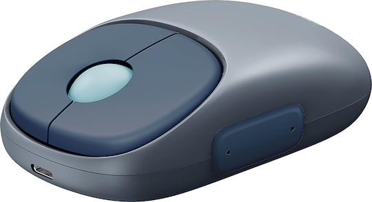 Ugreen Fun+ MU102 Безжичен Ергономичен Bluetooth Мишка Син