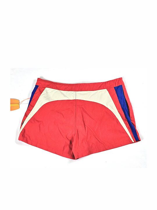 Speedo Men's Swimwear Shorts Red/Royal Blue/Grey