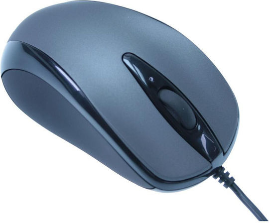 MediaRange MROS201 Wired Ergonomic Mouse Black