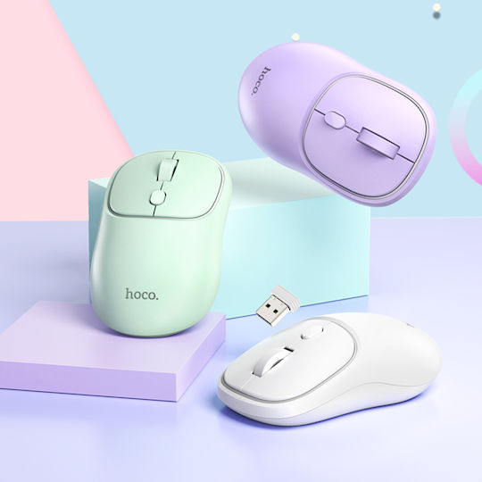 Hoco GM25 Ασύρματο Bluetooth Ποντίκι Μαύρο
