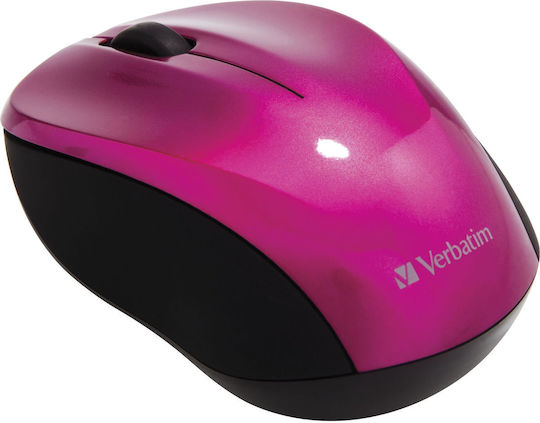 Verbatim Go Nano Wireless Mini Mouse Fuchsia