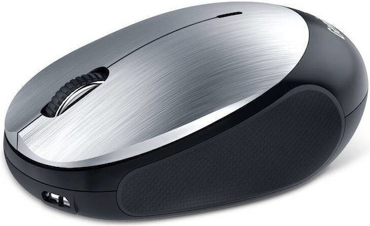Genius NX-9000BT Ασύρματο Bluetooth Mini Ποντίκι Ασημί