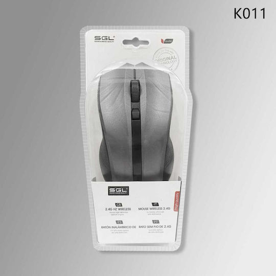 SGL K011 Ασύρματο Ποντίκι Γκρι