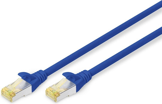 Digitus U/UTP Cat.6a (Gigabit) Καλώδιο Δικτύου Ethernet 5m Μπλε