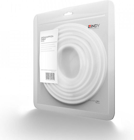 Lindy U/UTP Kat.6 Ethernet Netzwerkkabel 2m Weiß