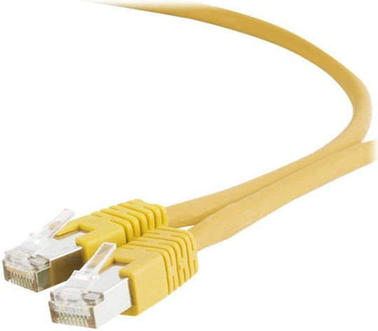 Gembird S/FTP Cat.6 (Gigabit) Καλώδιο Δικτύου Ethernet 1m Κίτρινο