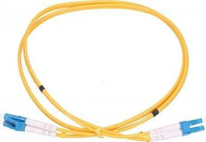 Extralink Καλώδιο Οπτικής Ίνας LC/UPC-LC/UPC 2m Κίτρινο