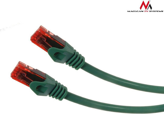 Maclean Energy U/UTP Cat.6 (Gigabit) Καλώδιο Δικτύου Ethernet 0.5m Πράσινο