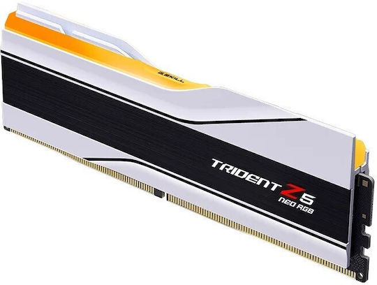 G.Skill Trident Z5 Neo RGB DDR5 32GB RAM με 2x16GB Modules και Ταχύτητα 6000 για Desktop