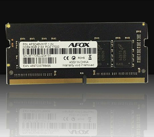 Afox 8GB DDR4 RAM with 2133 Speed for Desktop