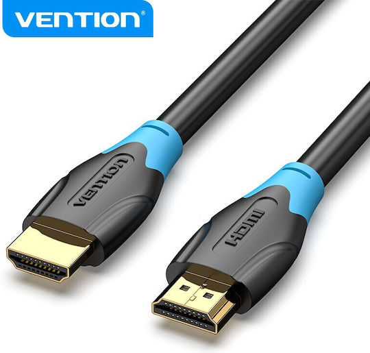 Vention HDMI 2.0 Premium High Speed 4K 60Hz HDR Cable HDMI Male - HDMI Male 3m Black