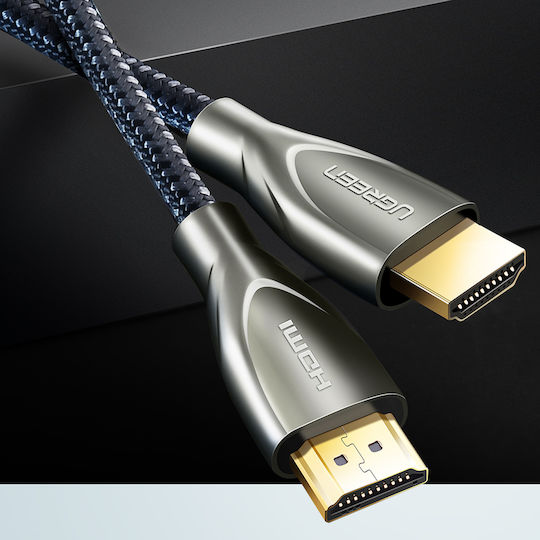 Ugreen HD131 HDMI 2.0 Premium High Speed 4K 60Hz HDR Braided Cable HDMI Male - HDMI Male 2m Gray