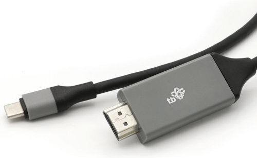 TB Print Cablu HDMI 2.0 Premium High Speed 4K 60Hz HDR HDMI De Sex Masculin - HDMI De Sex Masculin 2m Argintiu