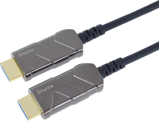 PremiumCord HDMI 2.1 Ultra High Speed 48Gbps 4K 120Hz HDR VRR Cable HDMI Male - HDMI Male 7m Black