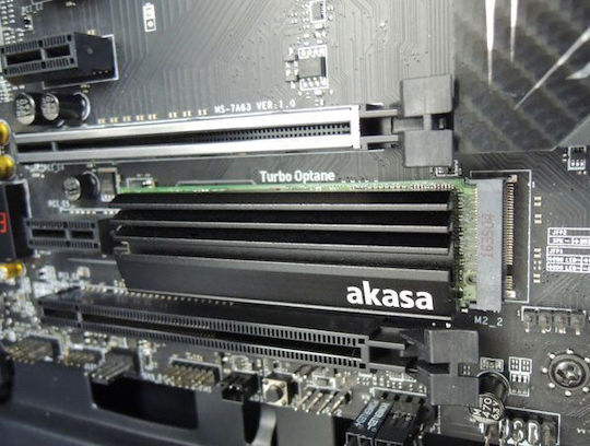 Akasa M.2 SSD-Kühlung Schwarz