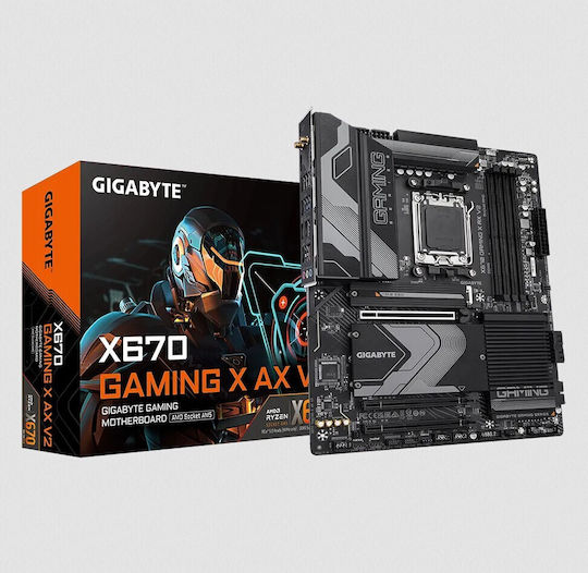 Gigabyte X670 Gaming X AX V2 rev. 1.0 Wi-Fi Motherboard ATX με AMD AM5 Socket
